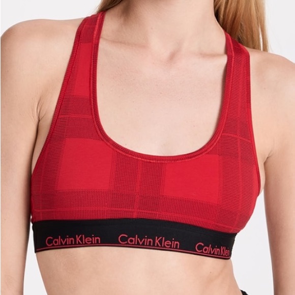 Calvin Klein Modern Cotton Unlined Bralette and Underwear Set Size: Medium - Picture 9 of 11